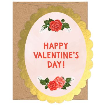 Valentine's Locket Specialty Greeting Card